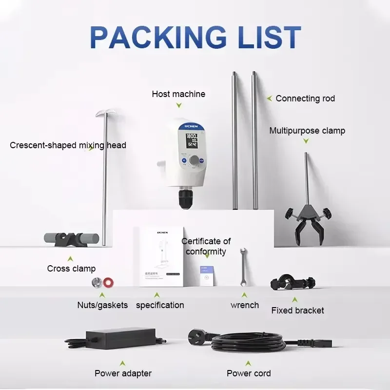 محرك علوي عالي السرعة، خلاط سائل، معدات خلط صناعية، خلاط فعال، جيد جدًا #4