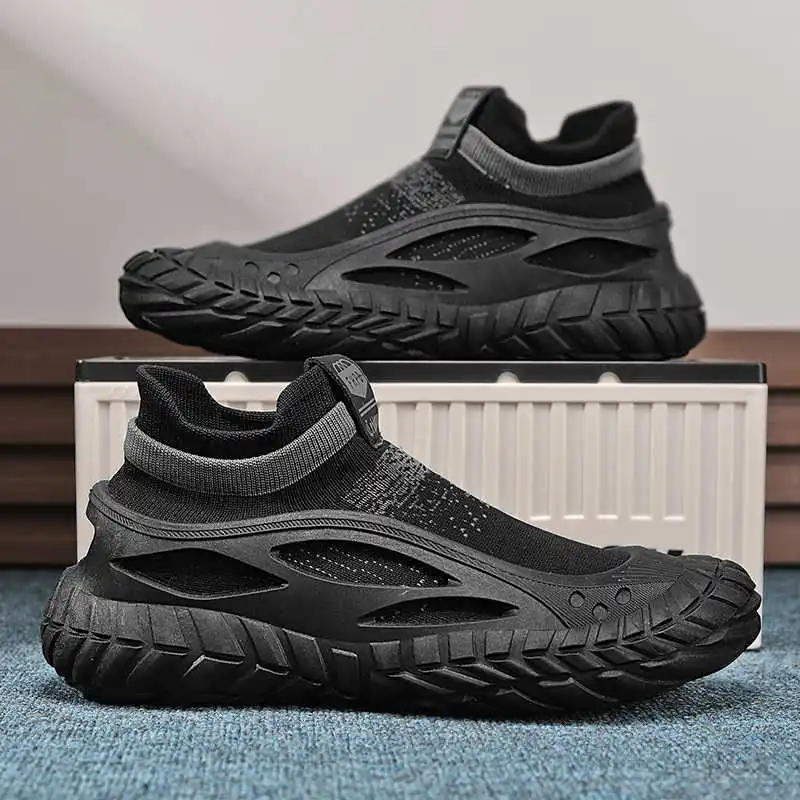 Without Lace Ecoleather Men's Demi-season Shoes Casual Men's Spring Summer Sneakers Tenis Bege Sport Luxury Tenni Shose