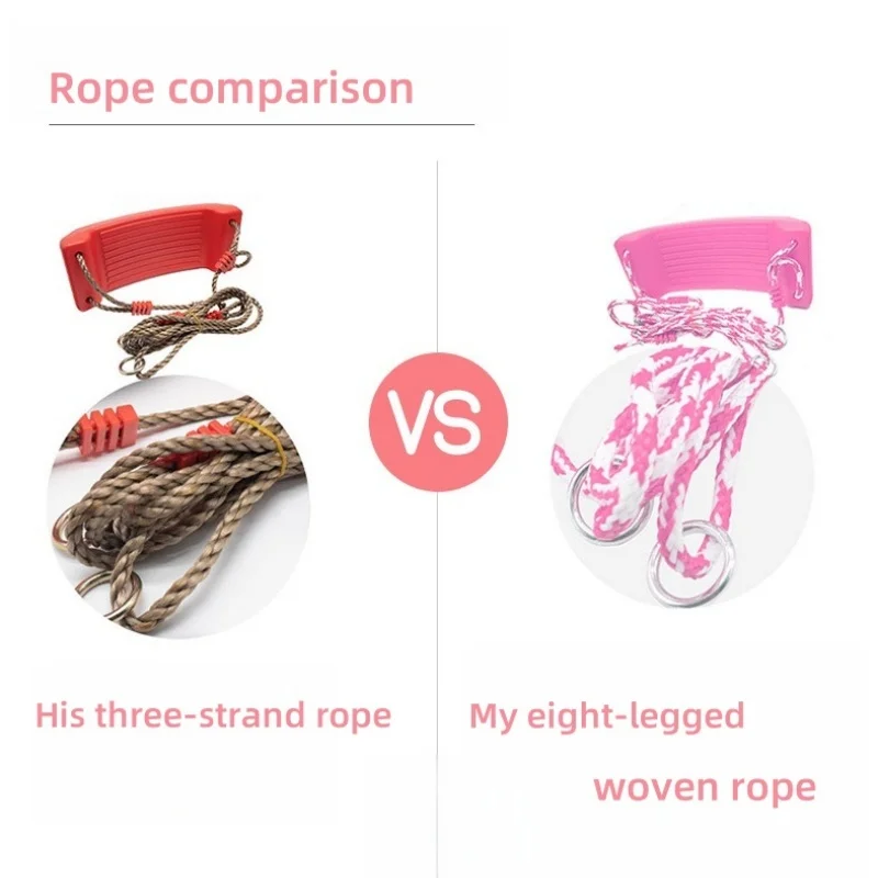 ألعاب أرجوحة للأطفال أرجوحة قوس قزح معلقة للحديقة، أرجوحة أطفال مريحة للاستخدام الداخلي والخارجي، ألعاب ألعاب خارجية للأطفال #6