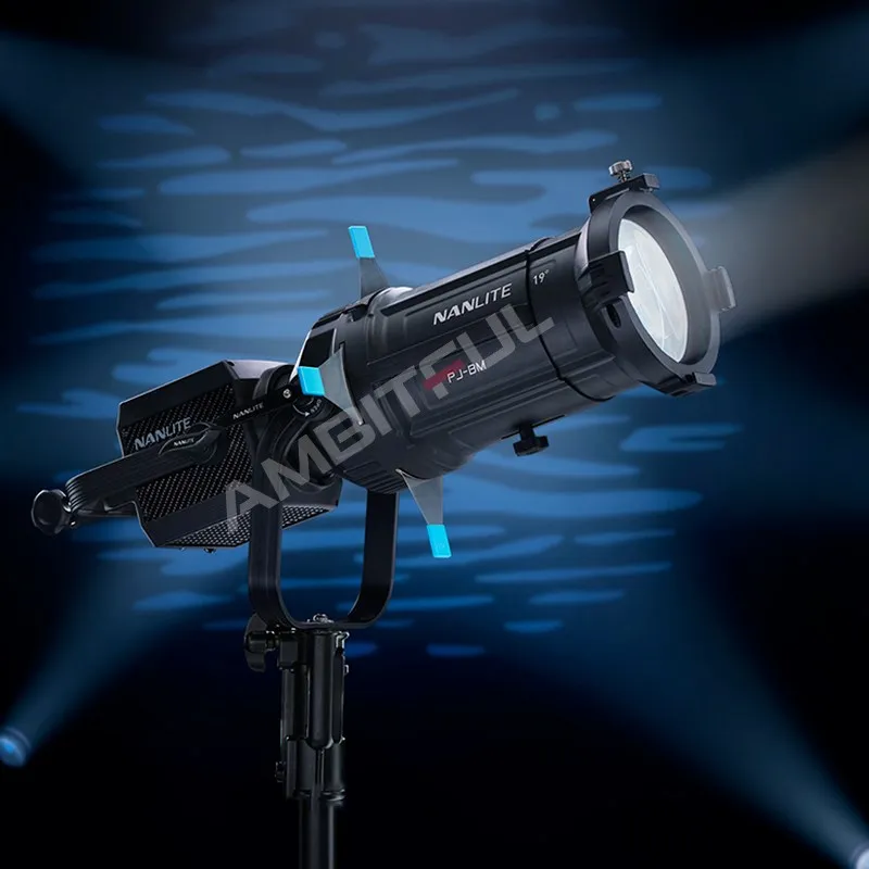 Nanlite PJ-BM-19/36 °   Проекционная насадка для крепления Bowens 19 °   & 36 °   Линзы, гобо и модификаторы креативного освещения для Forza и FS