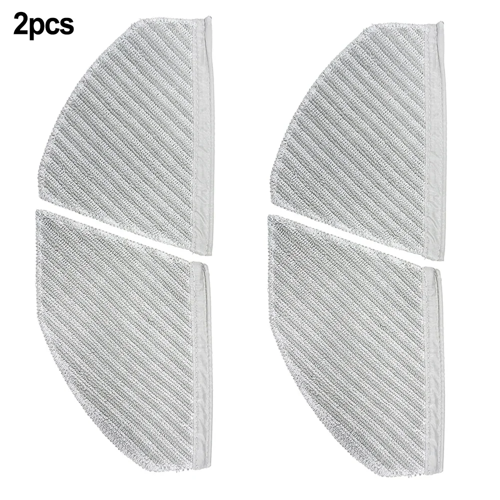 2 Pcs Cleaning Cloth Replacement Parts For S8 Plus Vacuum Cleaner Microfiber Rags Pad Dry And Wet Usage Floor Cleaning Pad