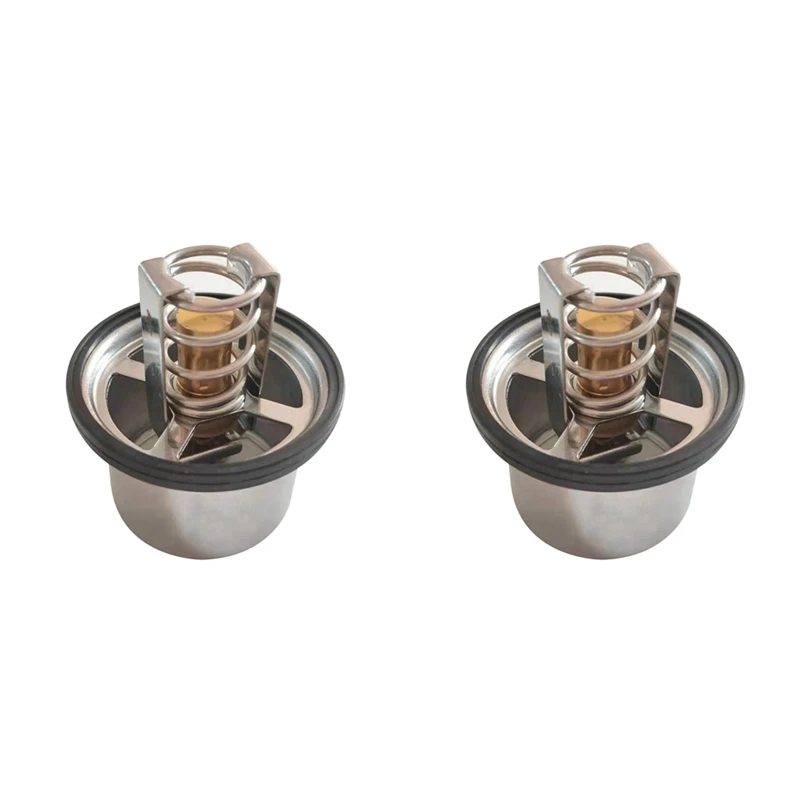 

2Pcs 94810612501 Car Engine Cooling System Cooling Thermostat For Porsche Cayenne S Turbo GTS 955 4.5 4.8 V8L-A67F