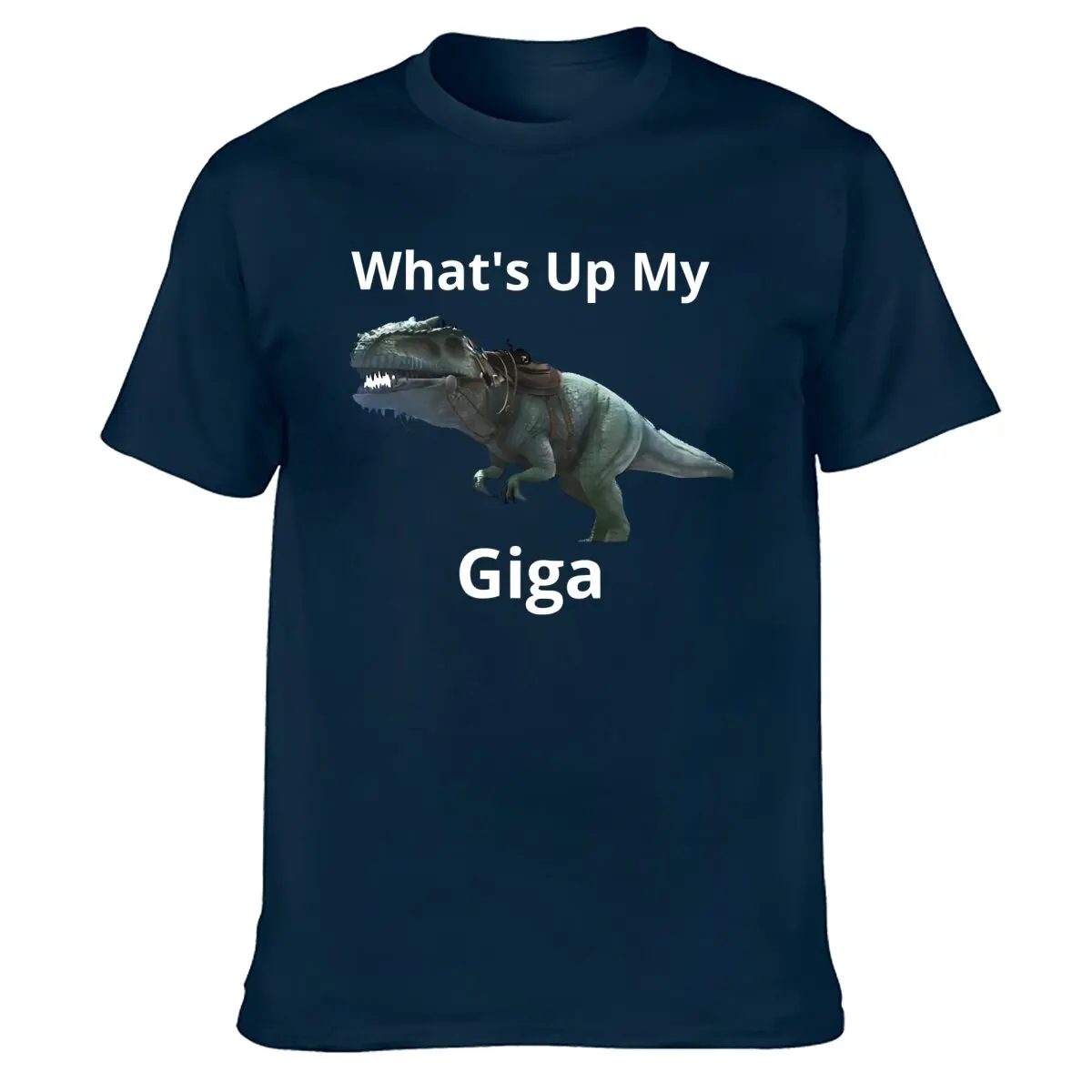 Fotografia 7: Camiseta clássica What's Up My Giga Ark Survival Evoled/Ascended