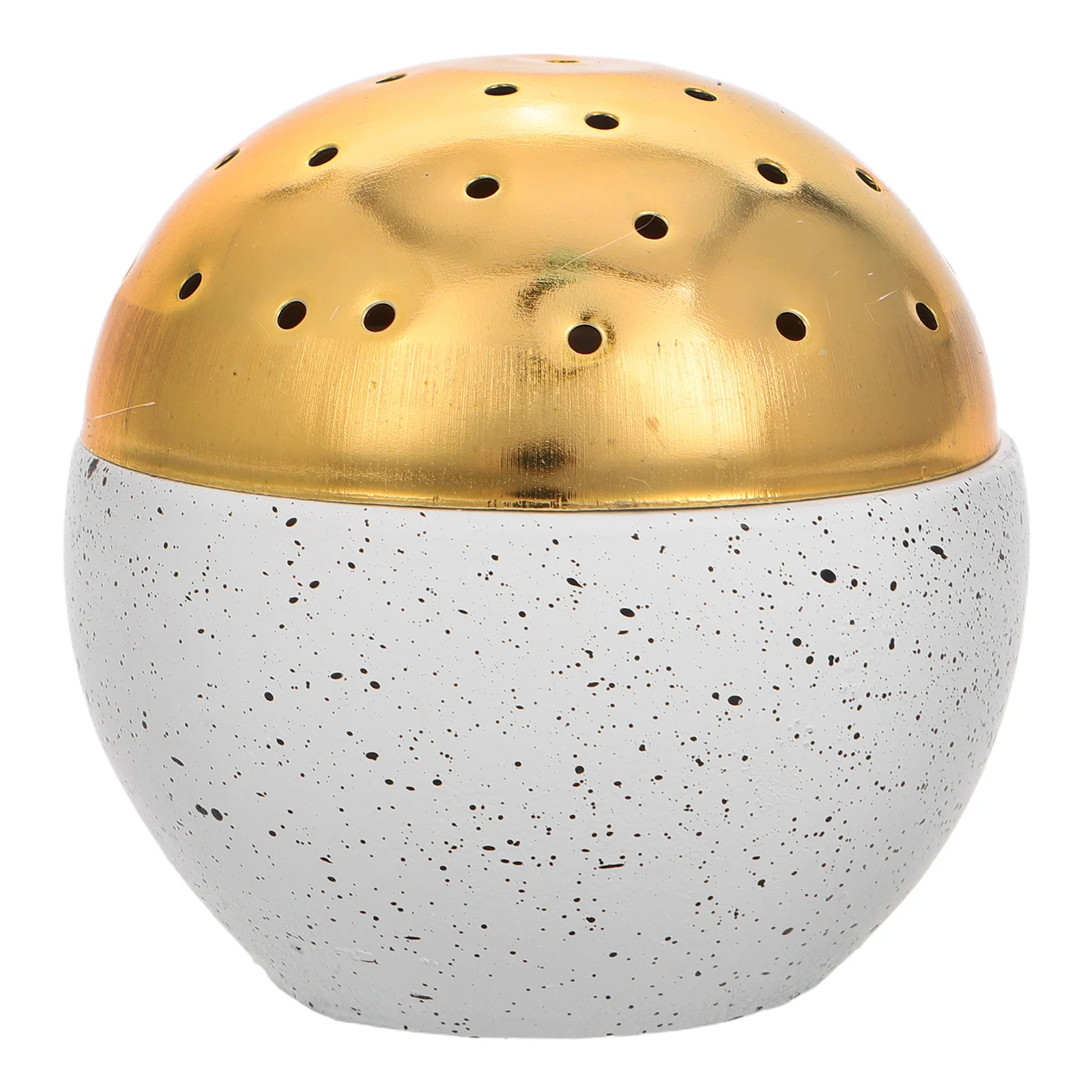 

Creative Cement Incense Burner Ball-Shaped Minimalist Handheld Aromatherapy Holder Decorative Home Use Cement Simple Burner