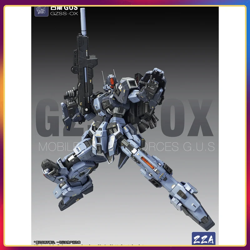 新しい ZZA モデル 1/100 MG GZSS-OX GUS 組み立てモデルキットプラスチックスケルトンキットアニメアクションフィギュアロボットプラスチックモデルギフトおもちゃ