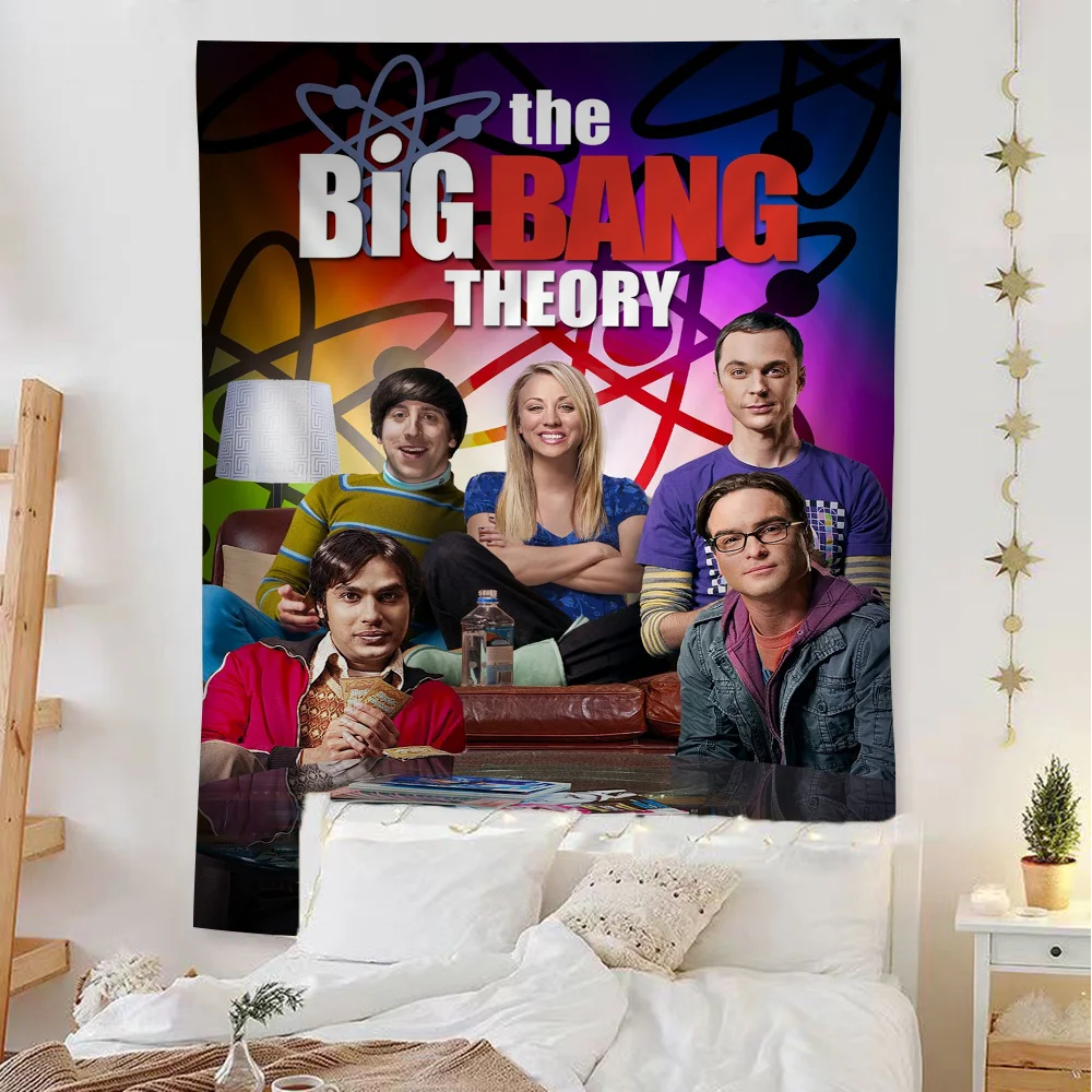 Big Bang Theory Chart Tapestry Bohemian Wall Tapestries Mandala Wall Art Decor