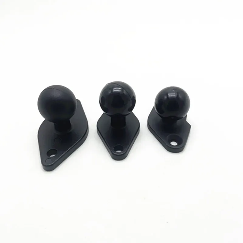 ダブルソケット付き携帯電話ホルダー,アルミニウム合金,ダイヤモンドマウントベース,ramマウントと互換性,サイズ1 ",ボール