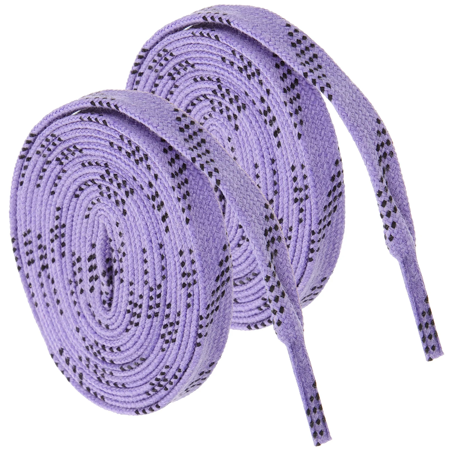 

Shoelaces Hockey Ski Pattern Wear-resistant Roller Skates Purple Casual Tie Ice