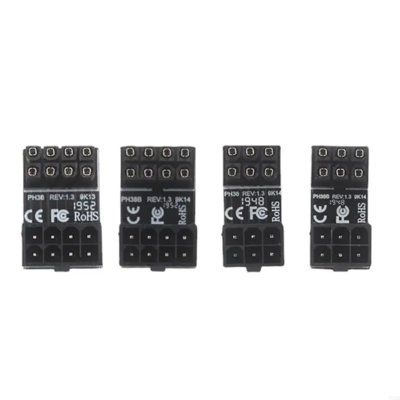 180 Degree GPU VGA PCIe 8Pin Power Adapter For Enhances Cooling & Aesthetics 193A