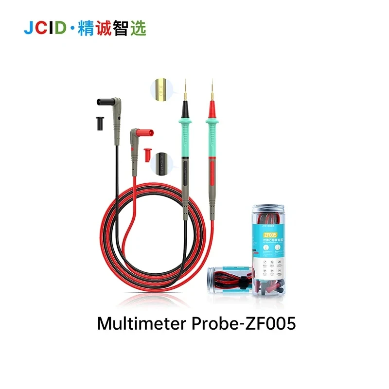 

JCID ZF005 1000V 20A Super Conducting Multimeter Lead For Digital Current Voltage Probe Needle Tip Test Lead Wire Pen Cable Tool