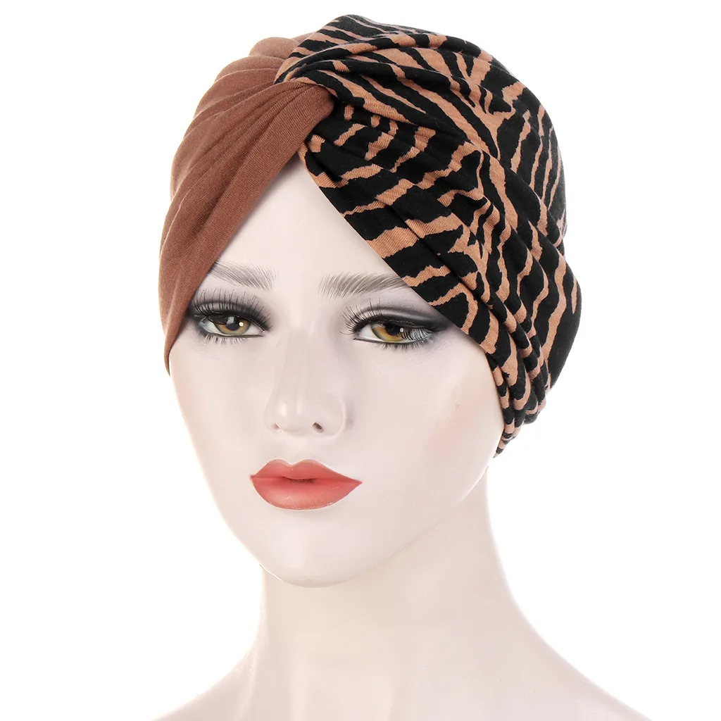 

Women Headwear Beanie Hat Cap Twist Knot Turban For Girl Chemo Head Wrap Soft Stretch Hair Loss Alopecia Fashion HT223