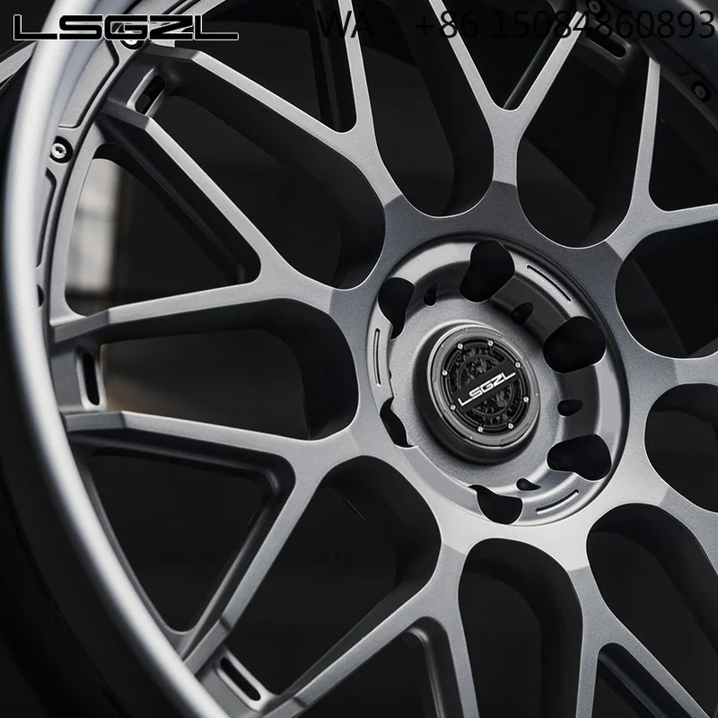 High Polishing Silver Forged Wheel Rims High End Custom Auto Forged Wheel Rims 16-26 Inch Deep Concave Alloy Wheels Fit RR 5x130