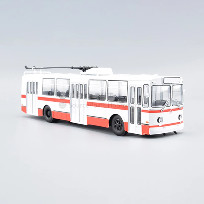 1:43 Scale Diecast Alloy ZIU-682B Soviet Urban Passenger Vehicle ZIU-9 Toys Cars Model JAVN061 Classics Adult Souvenir Gifts