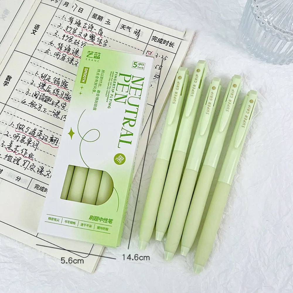 

Быстросохнущая гелевая ручка ST с наконечником 0,5 мм, нейтральная ручка с черными чернилами, инструменты для письма