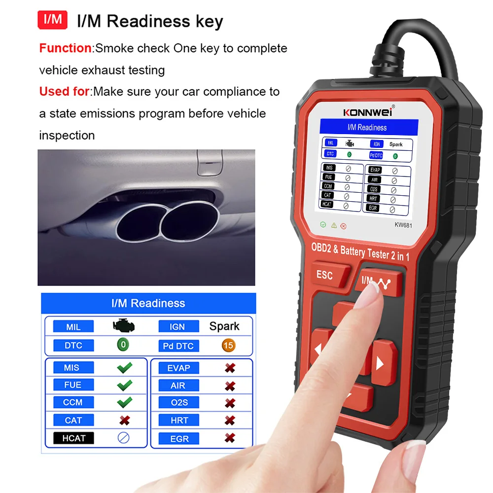 Digital Car Battery Load Tester for Windows 7 PC, Auto Diagnostic Tool for Battery Health CCA Test for Technician & Developer
