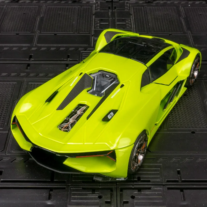 Bburago 1:24 Lamborghini Terzo Millennio Third Age Concept Car with two doors that can be opened rich in details, finely crafted