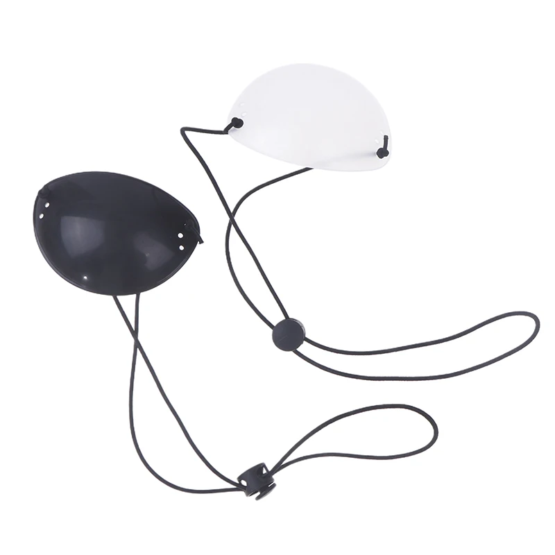 1PC Translucent Black Single Eye Protect Correction Children's Monocular Eye Goggle Patch Amblyopia Blindfold One Eye Strabismus