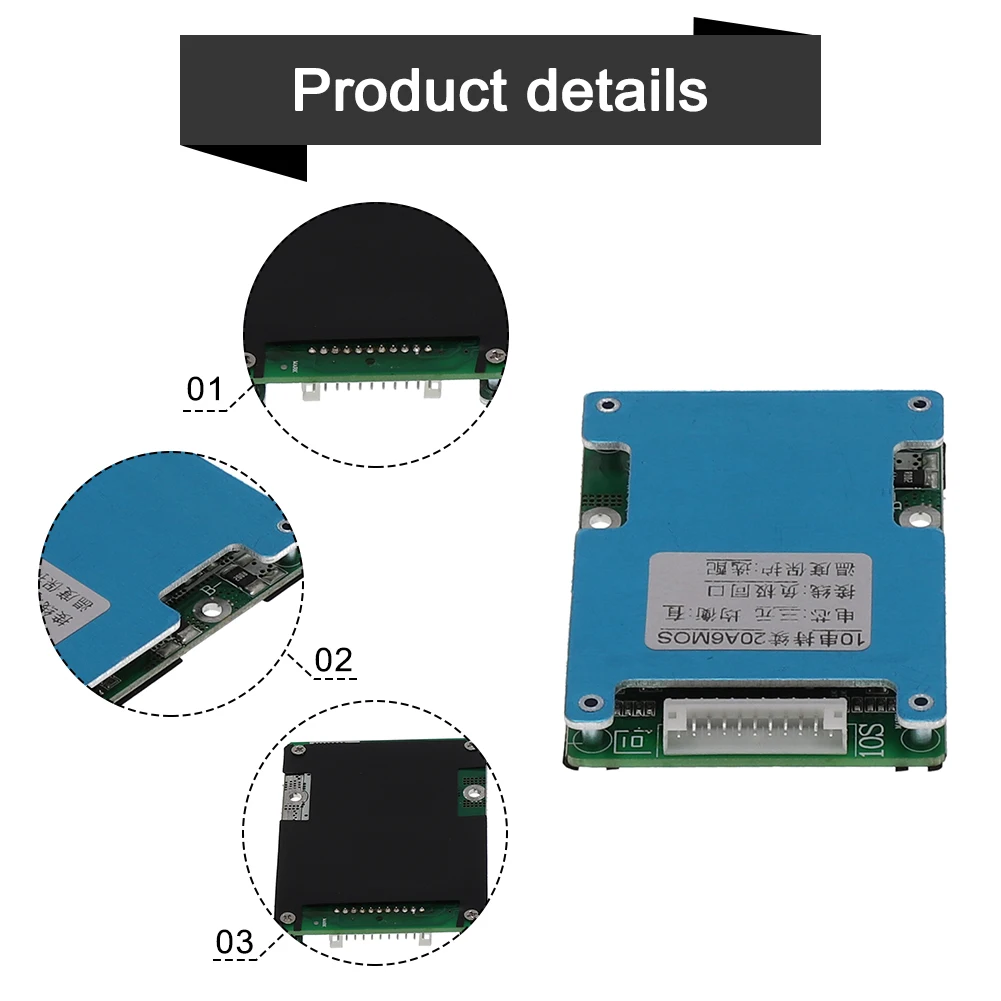 Balanced Charge Board 10S 36V 20A 30A Balanced Charge Board Equalizer PCB For Escooter Li-ion Battery Charge Board