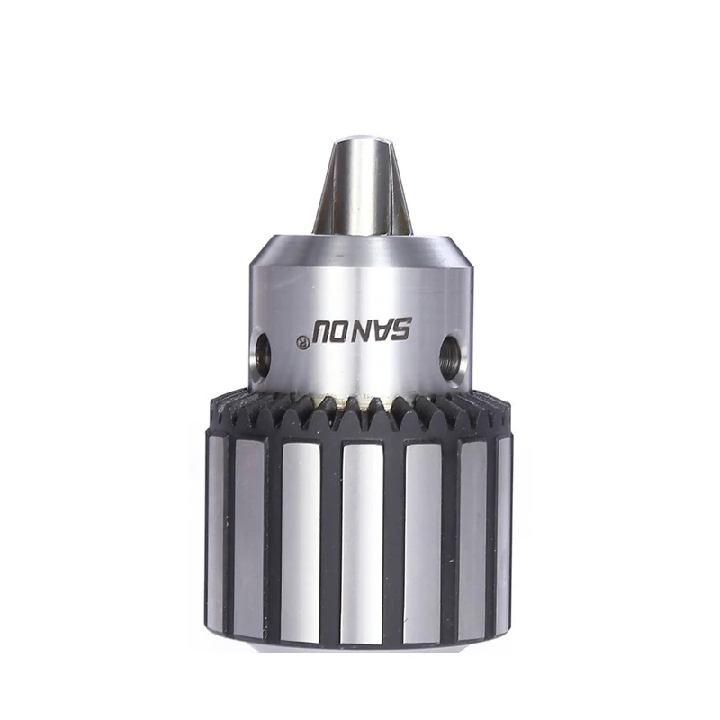 B10 B12 B16 B18 B22 Drill Chuck Taper Thread Wrench Rotation Clamping Drill Chuck 5 13mm 16mm 20mm Wrench Drill Chuck Heavy Duty