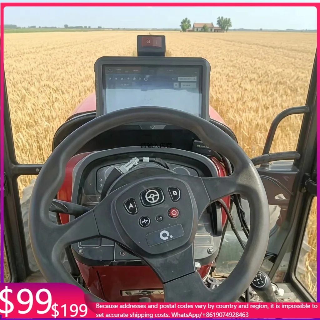 Sistema de Navegación GPS para Tractor Yunchuang QYX Pro High RTK, Guiado Automático, Siembra y Arado de Precisión, Resistente al Agua IP67
