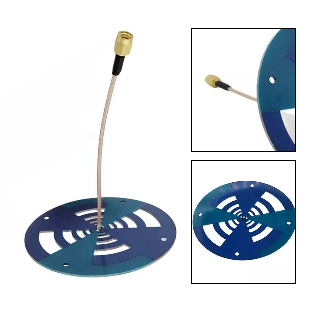 

Antenna Featuring Stable Performance Across a Broad Spectrum of Frequencies from Five Hundred Fifty MHz To Seven GHz