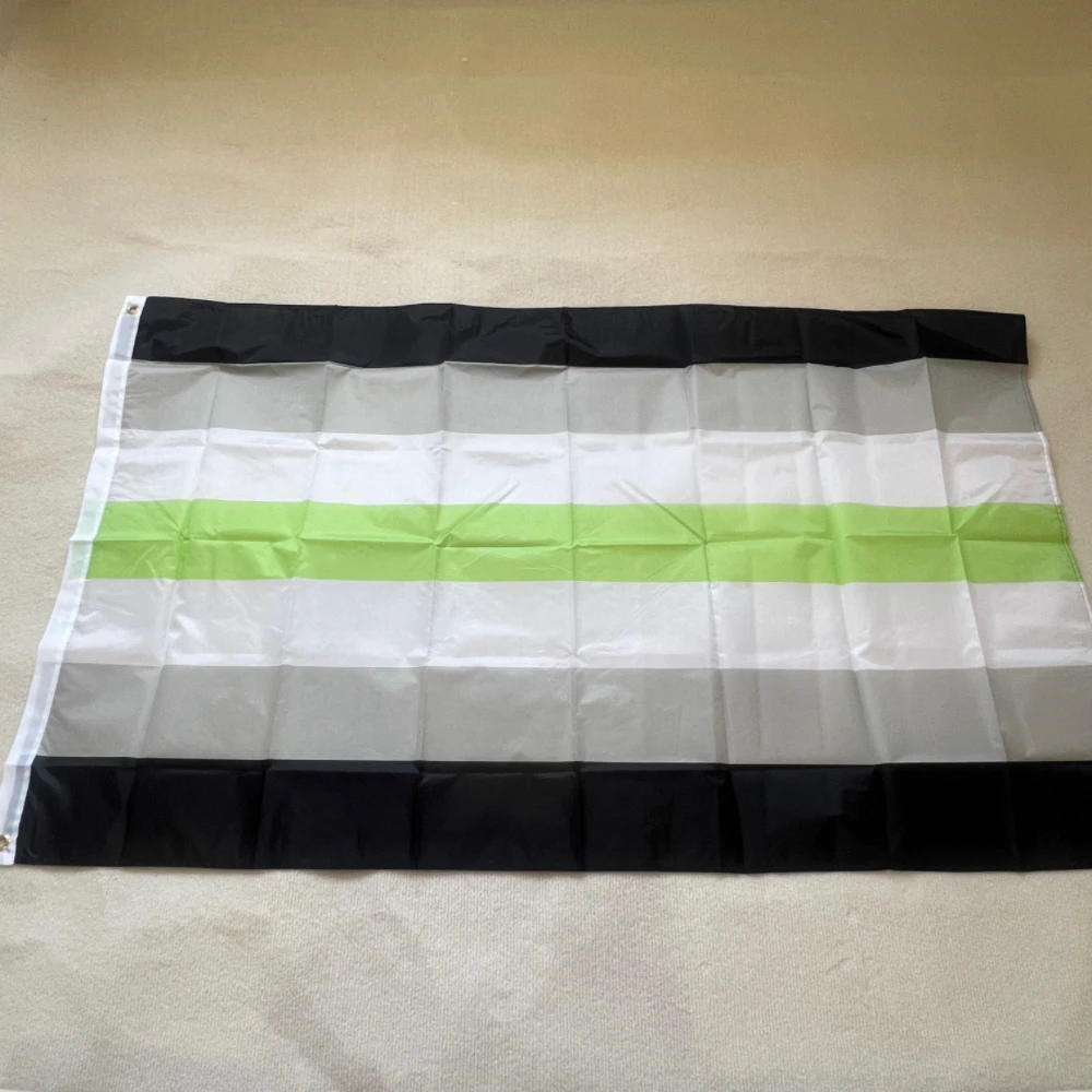 Gender Free Flag 90x150cmRainbow Flag  LGBTQIA Gender Flag High quality polyester decorated banner