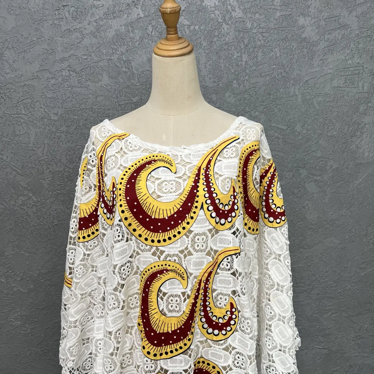 Vestidos de renda branca africana para mulheres, dashiki, abaya interior, conjuntos de 2 peças, frisados, ankara, kaftan, vestido de casamento, vestido maxi muçulmano