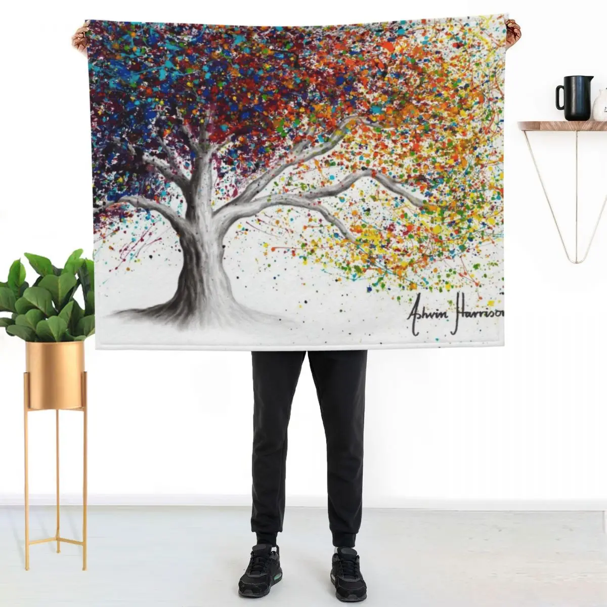 

The Colour of Dreams Throw Blanket Decorative Soft Throw Blanket for Couch Sofa