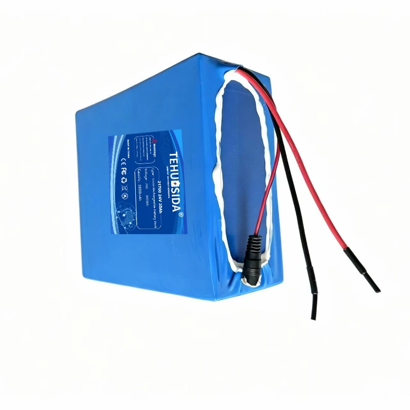 21700-7S7P 24V35000mAh Lithium-ion Rechargeable Battery for Power Tools and Outdoor Backup Power, Equipped with 30A BMS