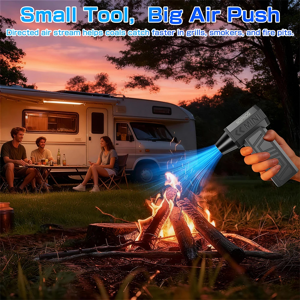 130000 دورة في الدقيقة تهب قوي مروحة تروبو منفضة الهواء متعددة الفوهات منفاخ الهواء المحمولة نافخة سيارة مكنسة كهربائية مضخات الهواء اللاسلكية