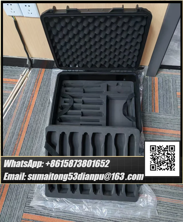 l Double-layer Microphone Storage Box Can Store 8 Handheld + 8 Fanny Packs + Head-mounted Microphones