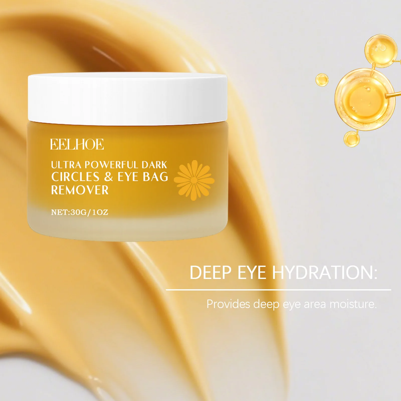 

EELHOE Eye Nourish Cream Improve Sagging Reduce Fine Lines Remove Dark Circles Firm Skin Massage Moisturizing Eye Soothing Cream