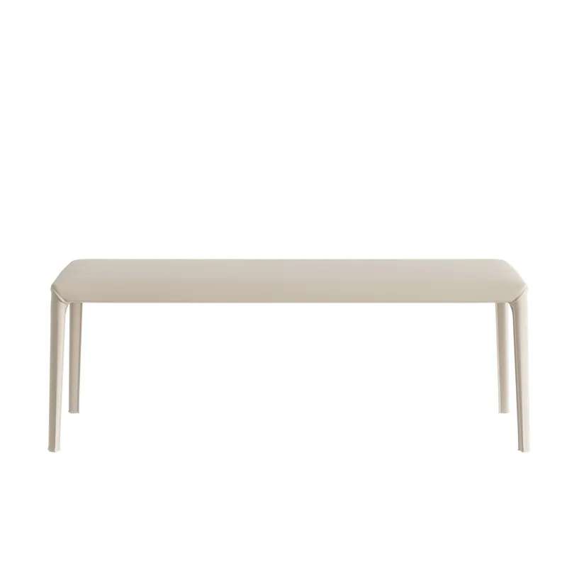 

Italian, Minimalist, Home, Dining Room, Saddle Leather, Bench, Cream Style