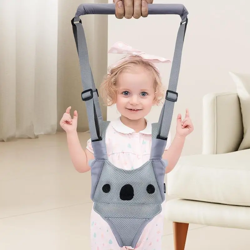 Baby Walking Harness Breathable Handheld Kids Toddler Helper Assistant Adjustable Infant Walker Help Baby Walk Stand Up Child Le