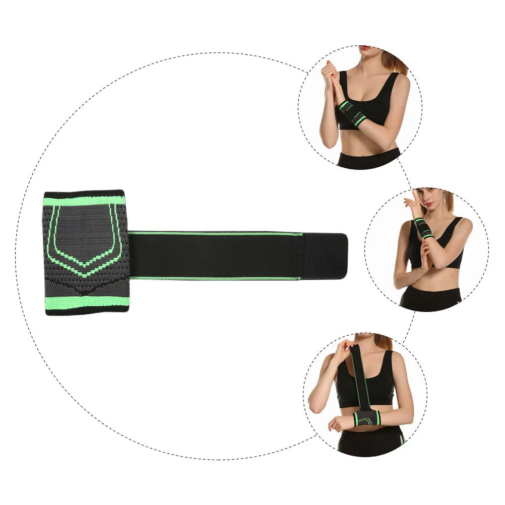 

2 шт. дышащих нейлоновых фиксаторов для запястья, гибкие, влагопоглощающие, для занятий спортом на открытом воздухе, баскетбола, хоккея