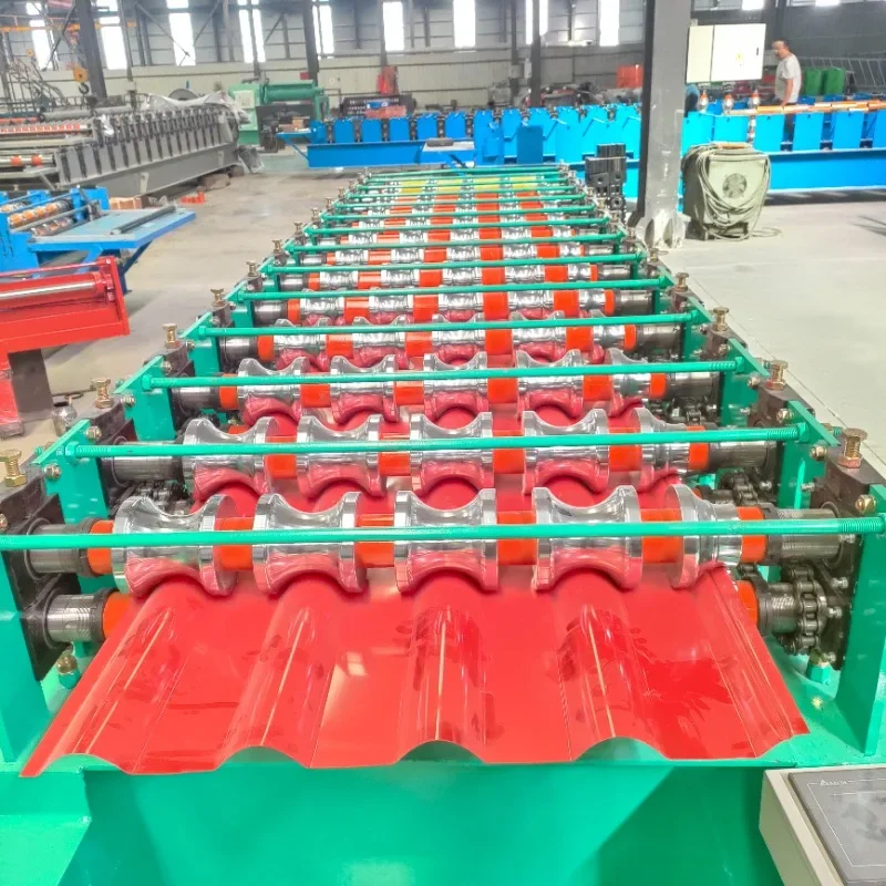 Customized Hot Product Step Tiles Roll Forming Machines Glazed Tile Roll Forming Machine