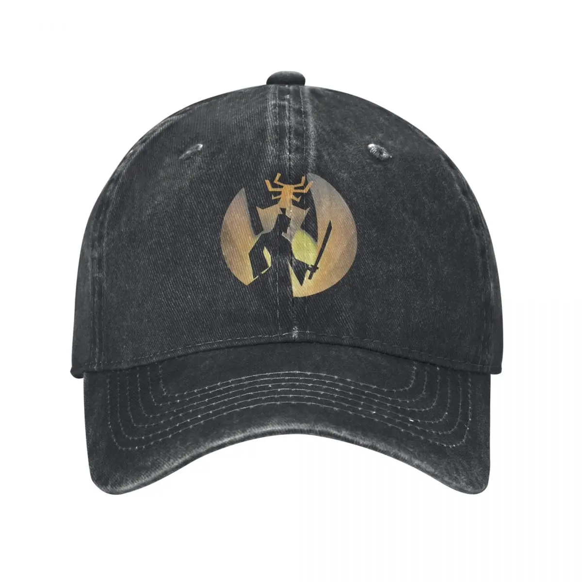 samurai-jack-chapeu-de-caminhoneiro-demin-com-estampa-dourada-e-verde-duravel-para-todas-as-estacoes-chapeus-femininos-bone-masculino-verao