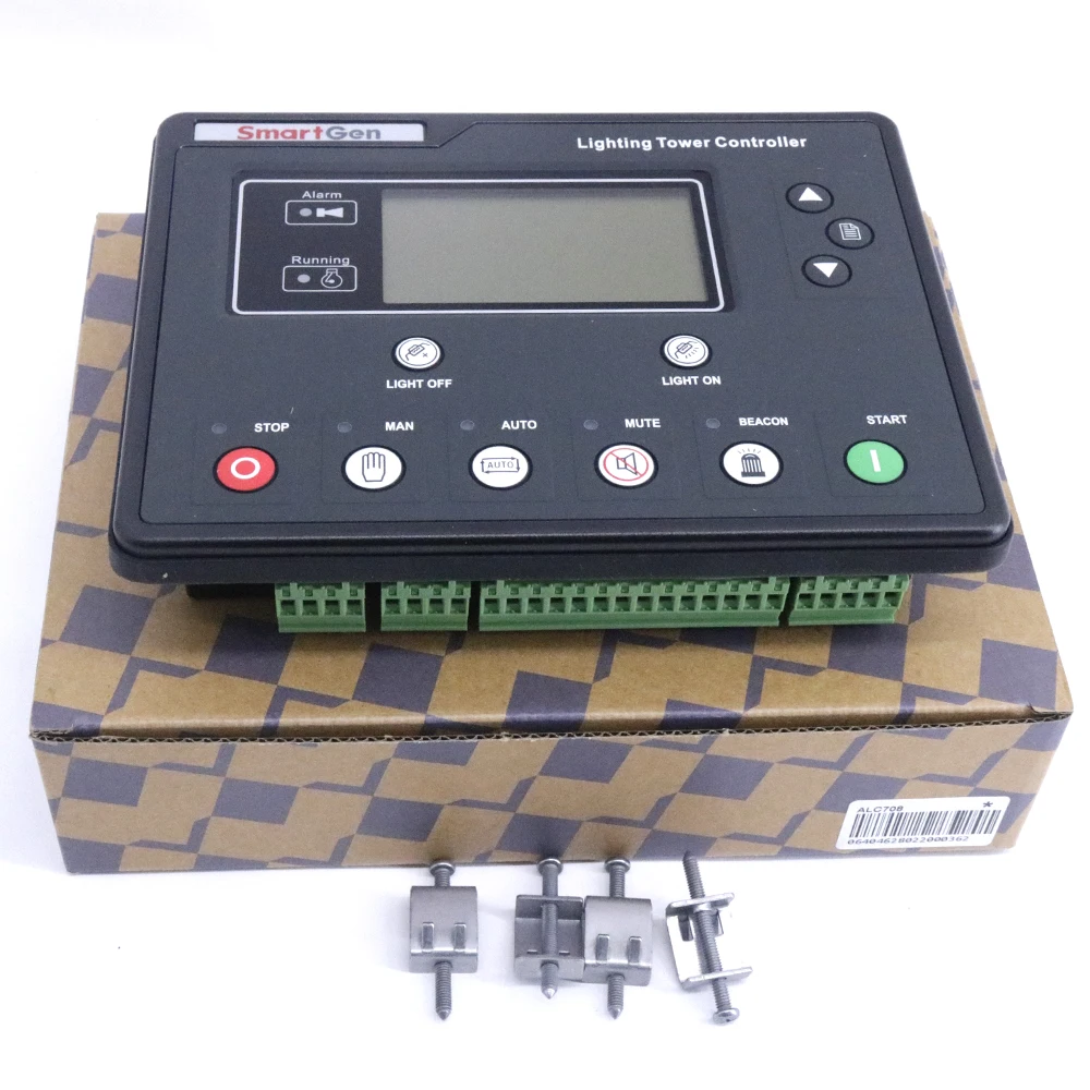 ALC708 Lighting Tower Controllers With Flashlight Indicator Control Function LCD Backlight Illumination