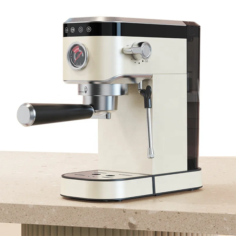

1350W 20Bar Italian Semi Automatic High Quality Electric Coffee Maker Espresso Machine for Home Office