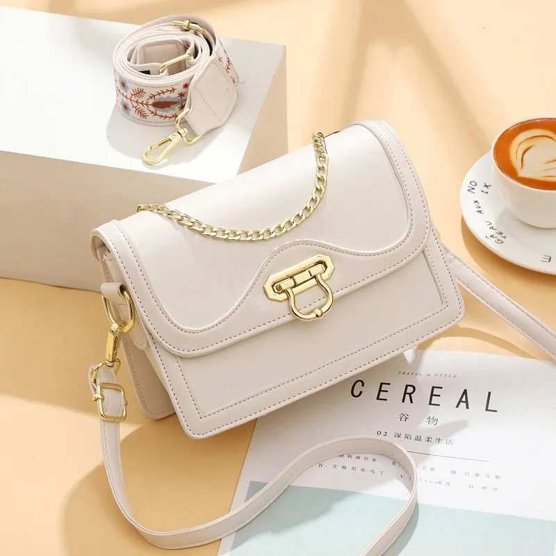 

High-Quality Leather Shoulder Bag Women's Handbag Vintage Inspired By Famous Brand Elegant Carry