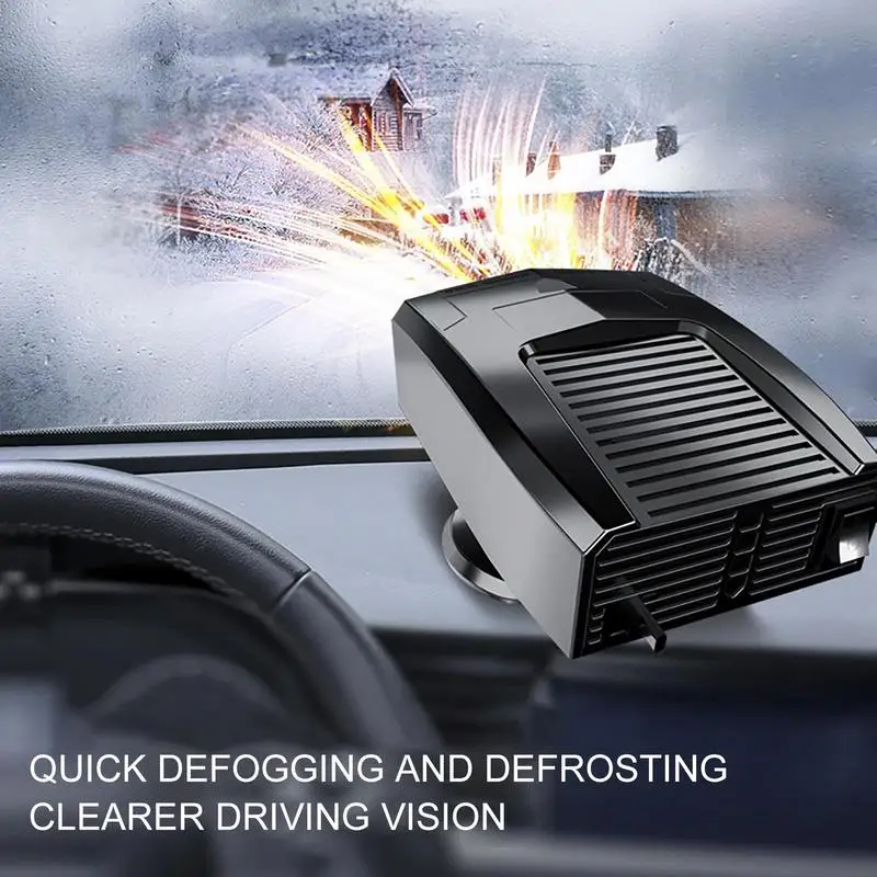 12V 24V Multifunctional Portable Electric Car Heater Defroster Demister Windshield Defroster Efficient Car Heater Defroster