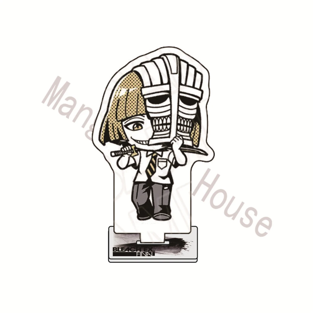 10cm Anime Bleach Acrylic Stand Figure Desktop Decoration Collectible Ornament Cartoon Character Model Gift for Fans Keychain view 5