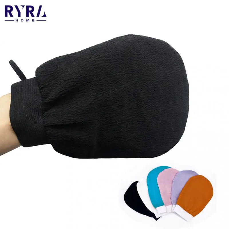 1 Piece Double Sided Hammam Scrub Mitt Magic Peeling Glove Exfoliating Tan Removal Mitt Shower Bath Scrub Glove Massage Mitt