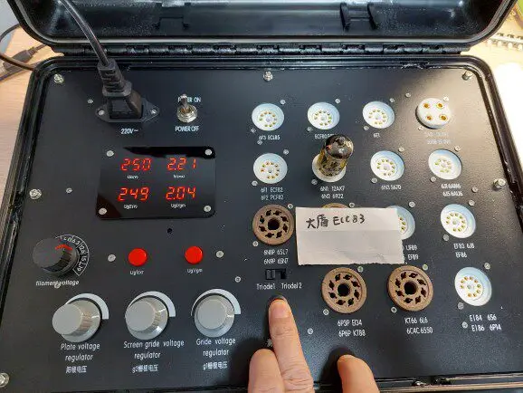 GS-360en Vacuum Tube Tester, Chinese and English, Instead of GS-5