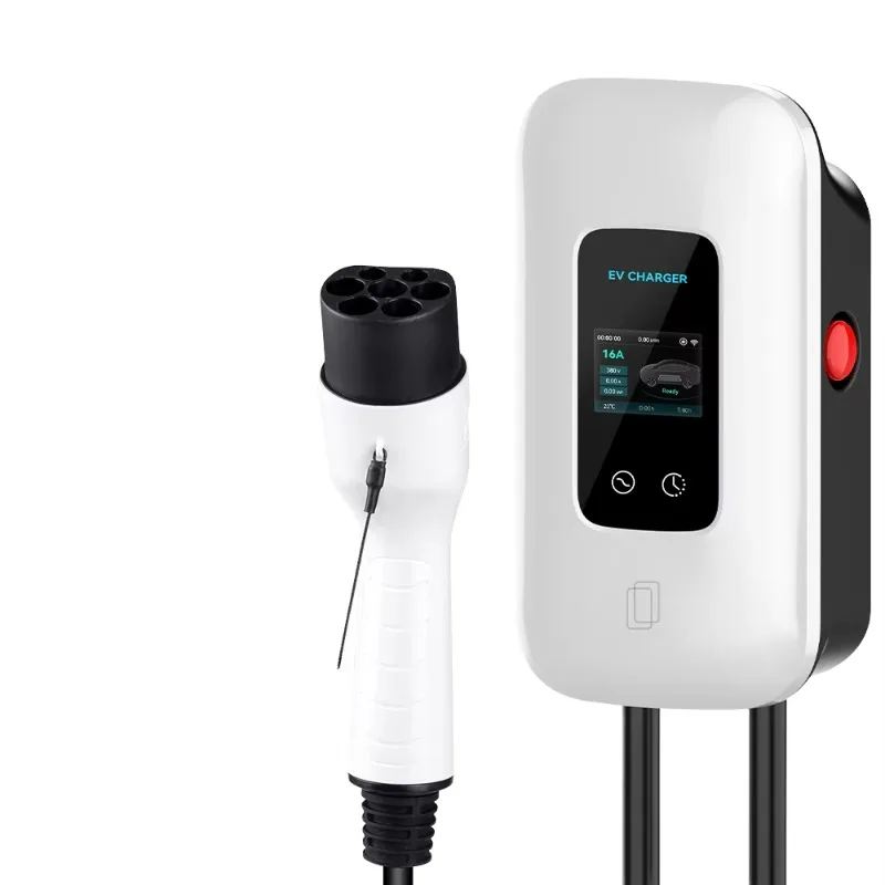 Customized New 21 KW Type 2 EV Charger Wallbox Wall-Mounted Charging Station DC Fast Charging Station for Electric Vehicles