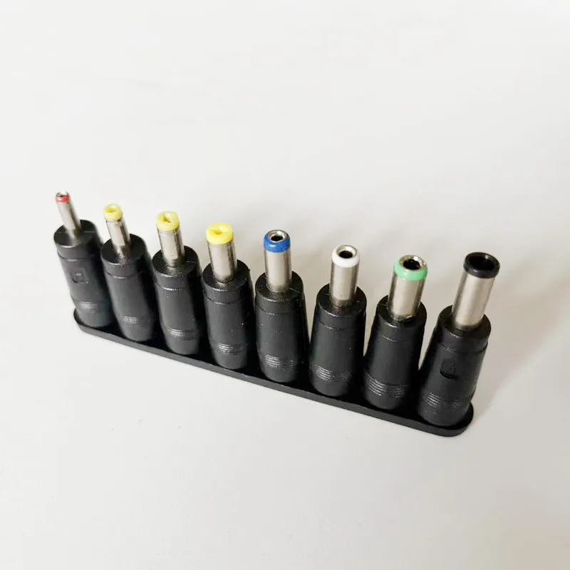 8pcs Universal DC Power Supply Adapter Connector Plug AC DC Jack Charger Connectors Camera Power Adapter Conversion Plug