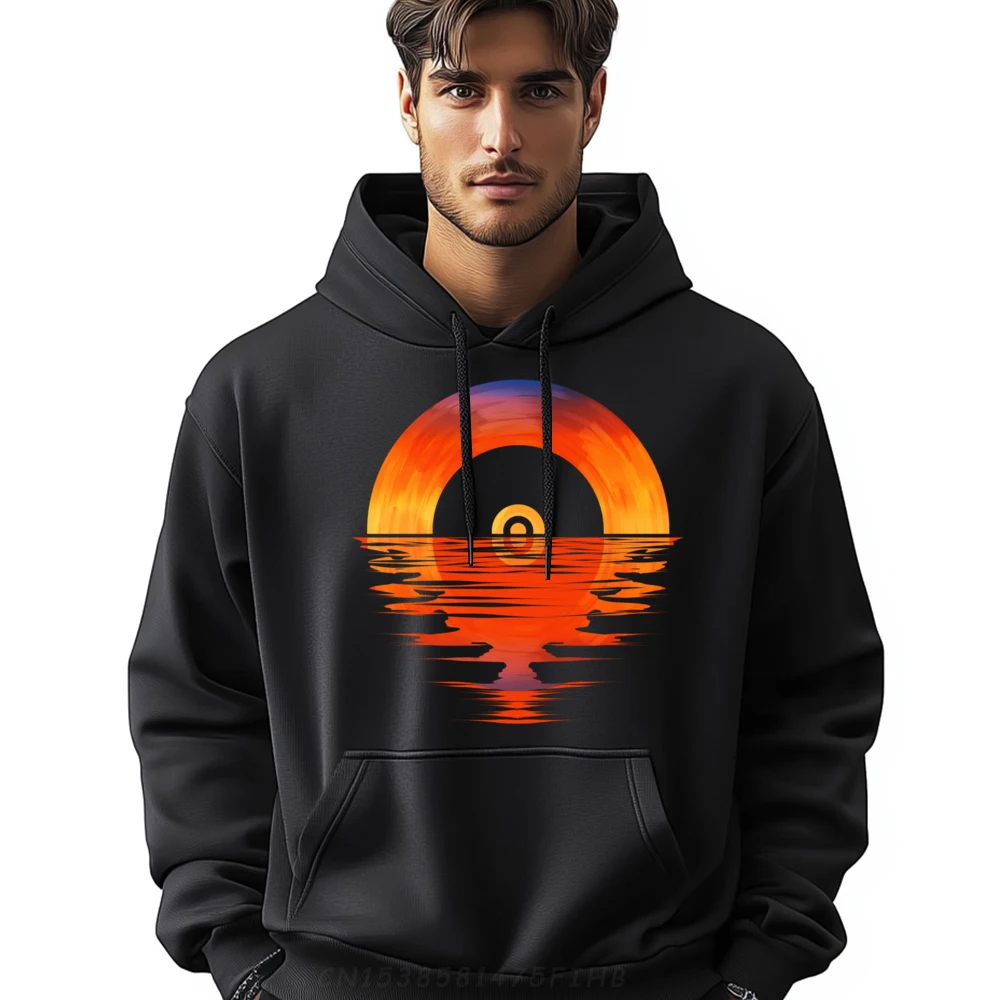 

Record Lover Vinyl Fan Music Dj Retro Vintage Musician Disk Hoodie Men Polyester New Hoodies Hoodie