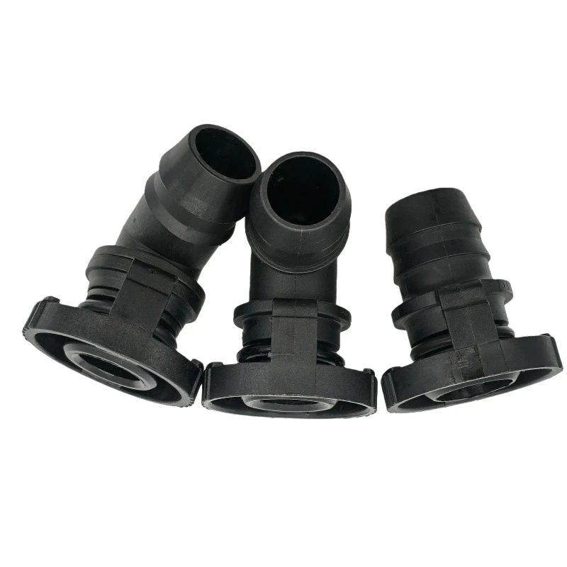 18mm exhaust pipe joint universal plastic quick connector plastic fittings female connector 180 90 degree for ea888 1pc