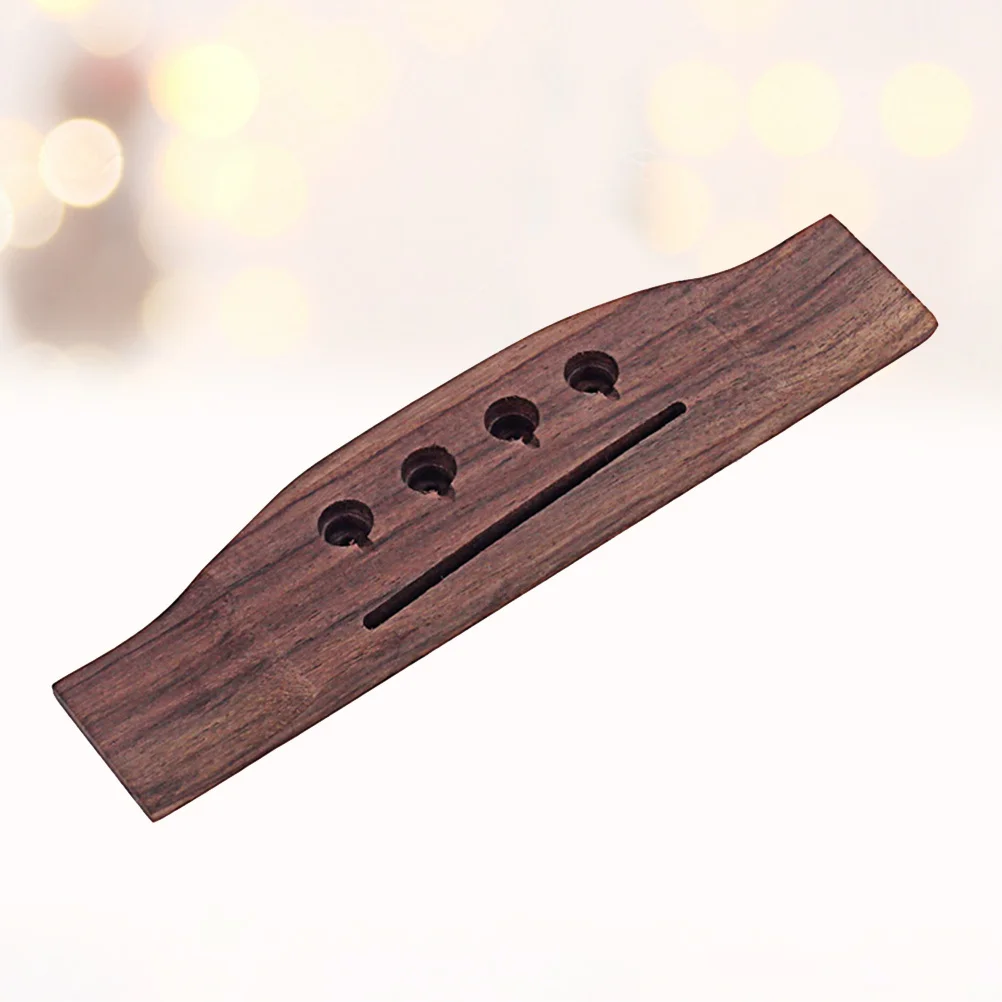 جسر الغيتار الخشبي 174 مللي متر خشب الورد الصوتية استبدال السرج من خلال مشقوق أجزاء الآلات الشعبية لإصلاح الموسيقية