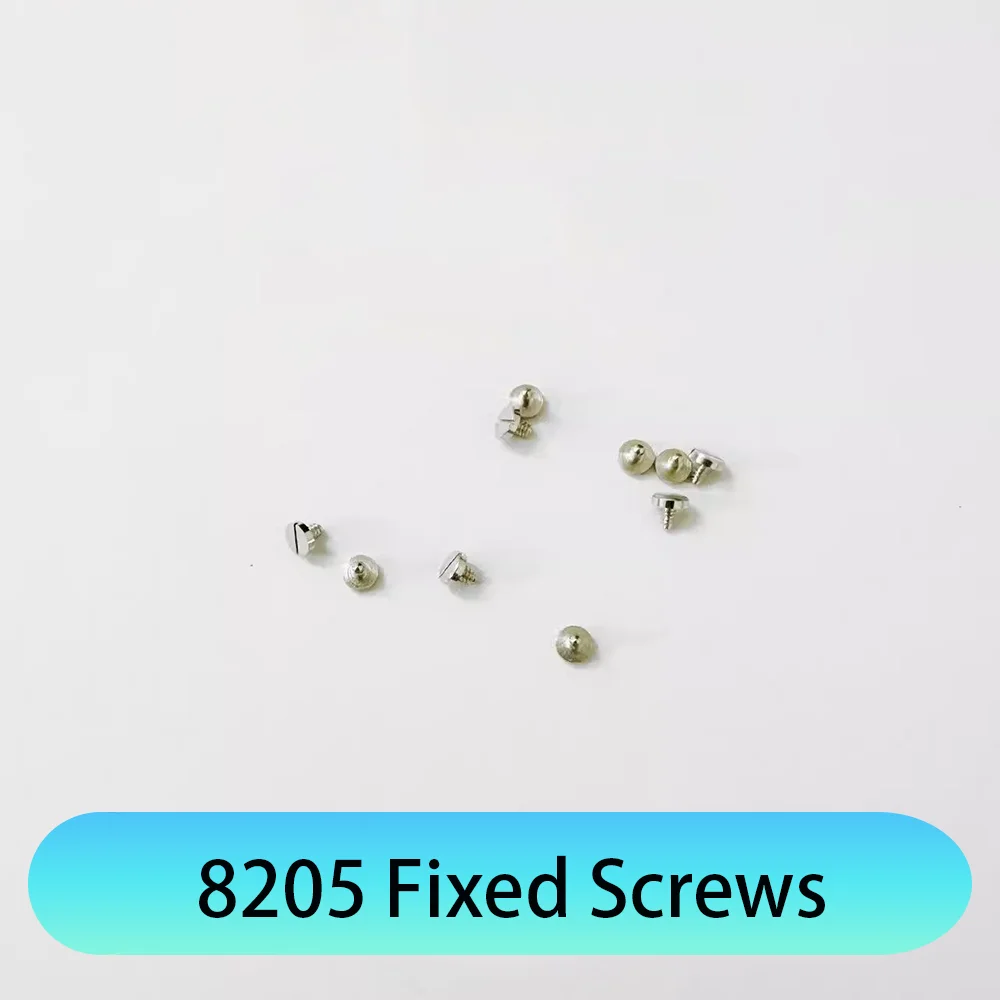 

Аксессуары для часов, подходящие для бытового механизма 8205, фиксированные винты, детали для ремонта часов, фиксированные винты